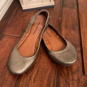 🍀Lucky Brand ballet flats. WORN ONCE!! SUPER COMFY!!